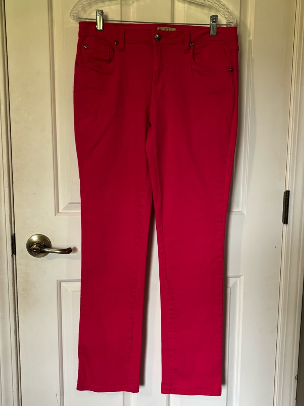 Like new Hot Pink Straight-Leg Jeans by Earl Jeans. Perfect condition! Size 8.